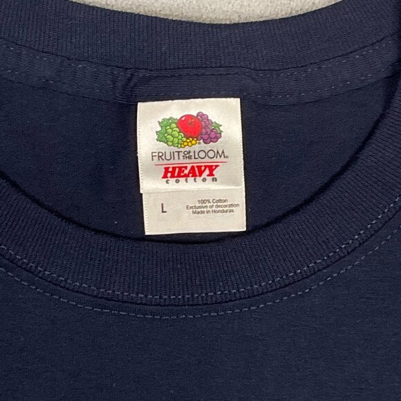 Goose Island Beer T Shirt Mens Large L Navy Blue Short Sleeve Chicago Brewery - Picture 3 of 9